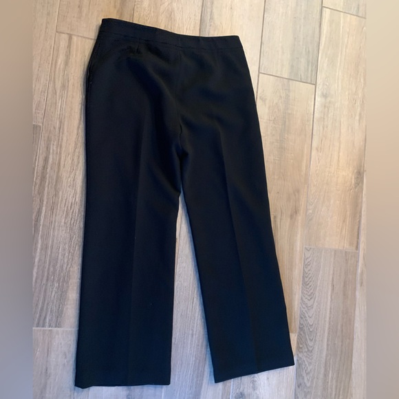 Women’s size 10 PETITE EVAN-PICONE SUIT PANTS BLACK - Picture 4 of 7